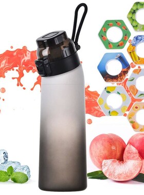 650ML Scent Flavored Water Bottle Leak-Proof with 7 Flavor P