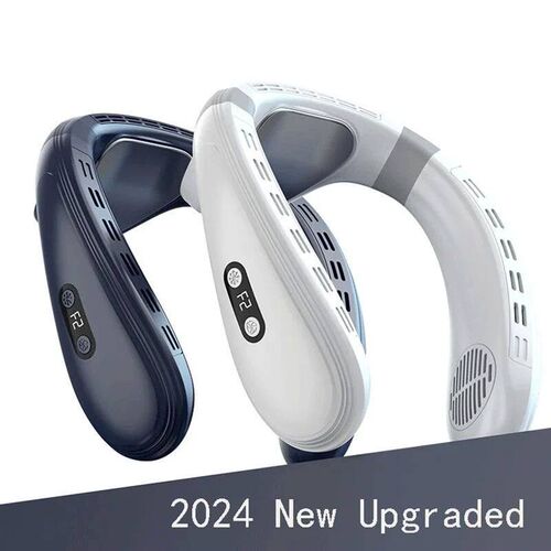 2024 New Neck Air Conditioner Portable Neck Fan Rechargeable