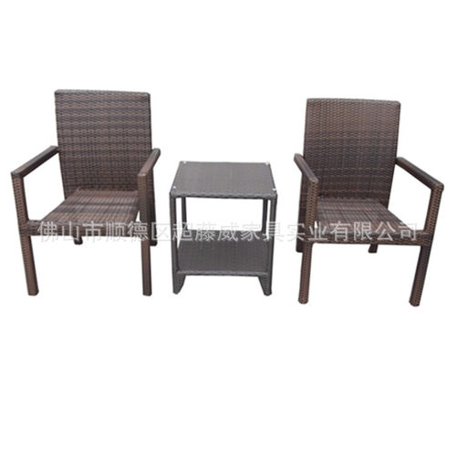 Rattan chair outdoor table and chair courtyard leisure ratta