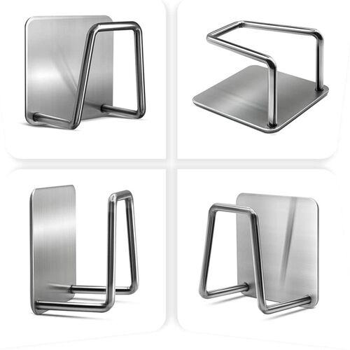 Kitchen Sponge Storages Sink Drain Drying Rack Shelf Toilet