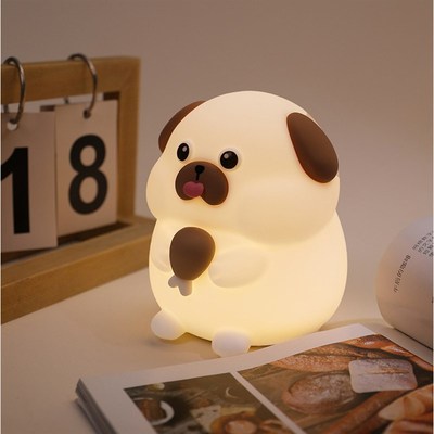 Greedy Dog Lamp  贪吃狗趣味伴睡夜灯 拍打感应 延时关灯设计