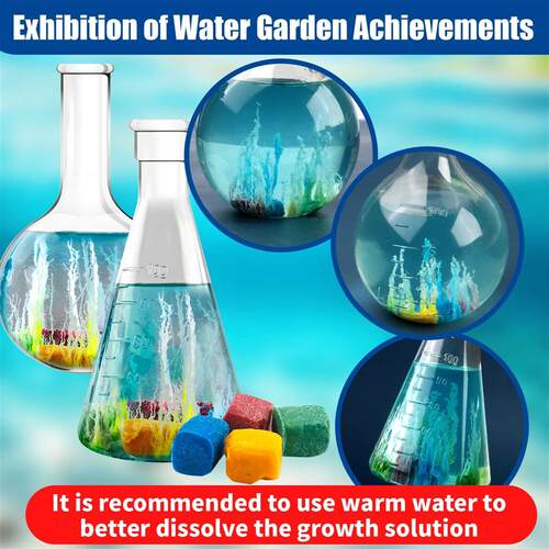 DIY Water Magic Mini Growth Stones, Science Toys, Christmas/