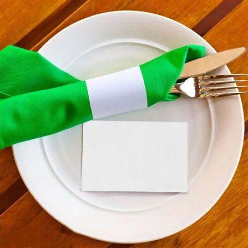 100 PCS Napkin Ring Self-adhesive Strong Stickness Tightly