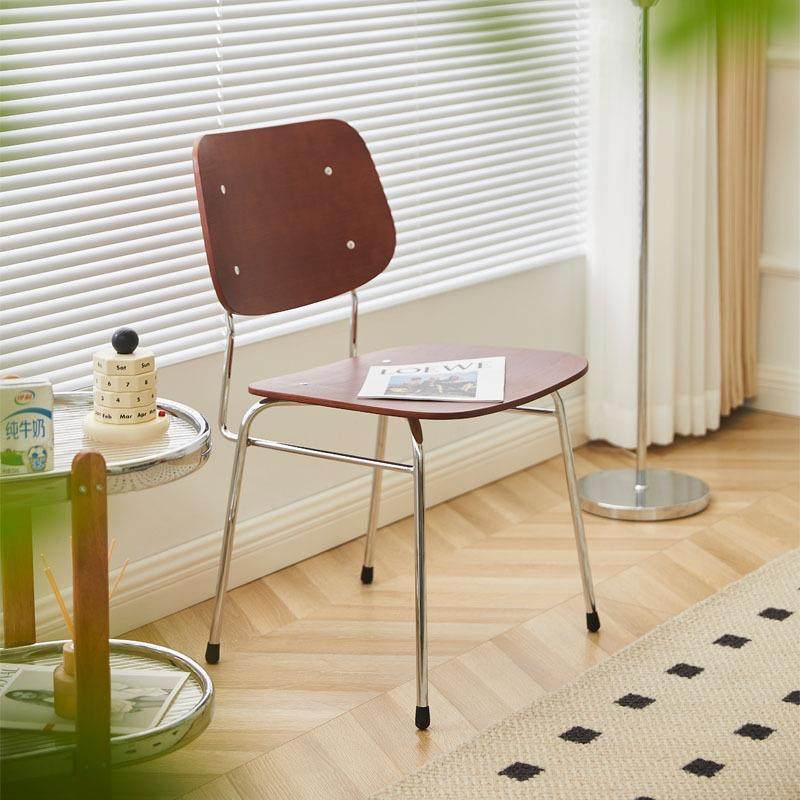 北欧餐厅实木复古餐椅家用客厅餐桌靠背椅简约设计师铁艺书桌椅子,住宅家具,餐椅,淘宝优惠券,粉丝福利购,淘宝优惠卷