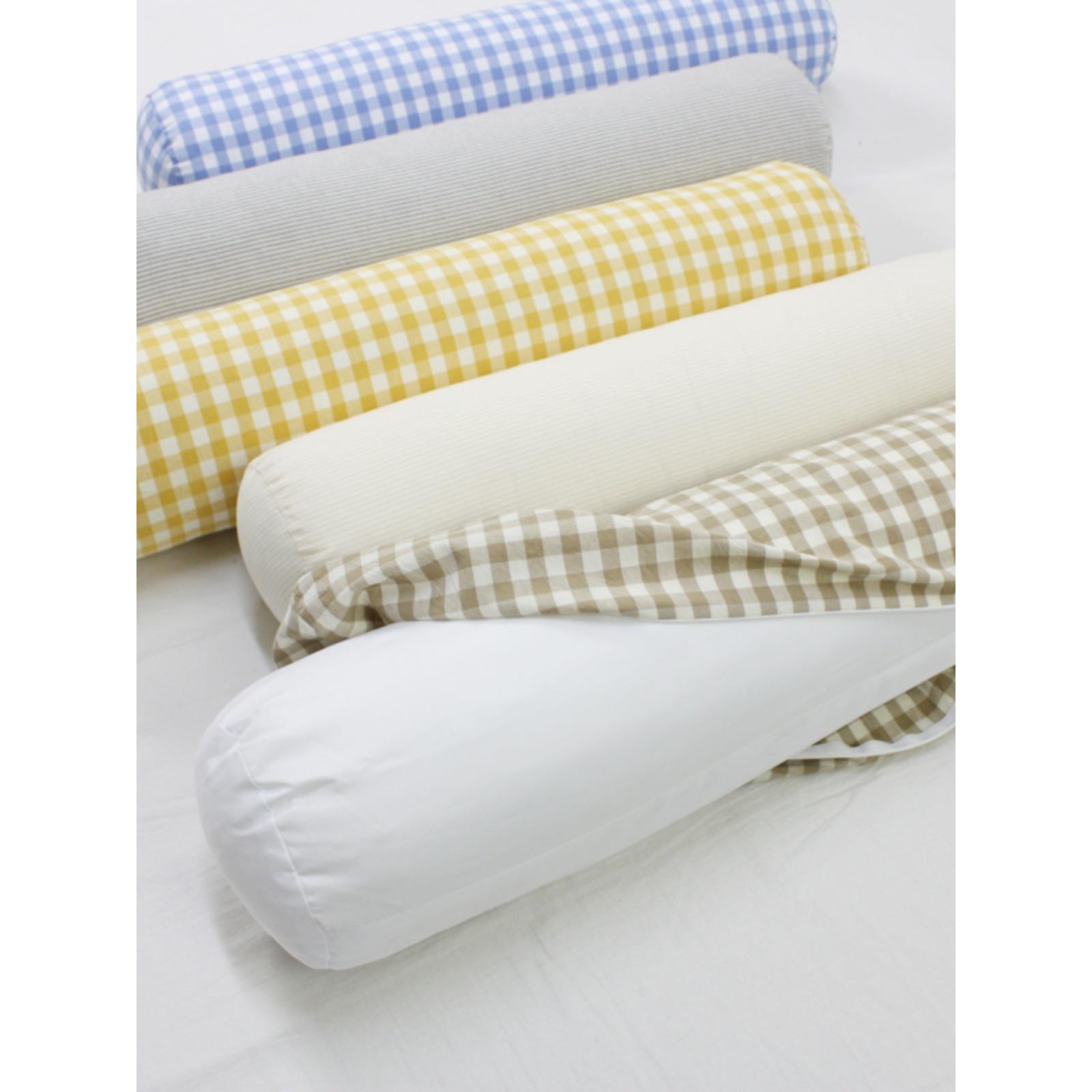 xyt全棉水洗棉成人婴儿圆柱形睡觉枕头孕妇侧睡夹腿抱枕含芯长条