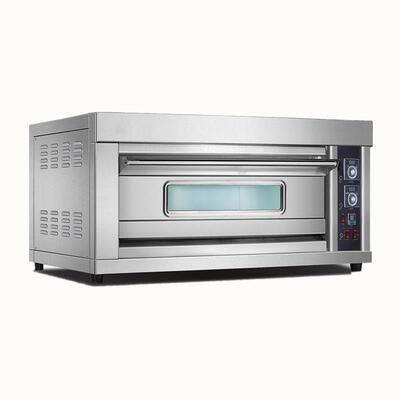 单层烤箱 一层两盘电烤箱 双层三层披萨炉 蛋糕店设备 pizza oven