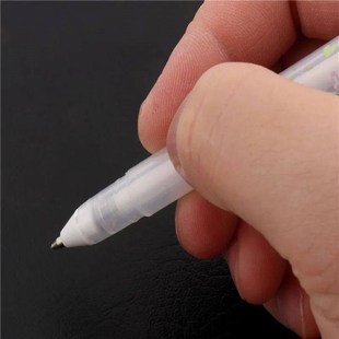 White Ink 0.8MM Gel Pen Unisex Pen Gift For Kids Stationery