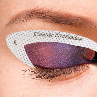 4 Pcs/Set Eye Makeup Quick Eyeliner Eye Shadow Moulds Card D