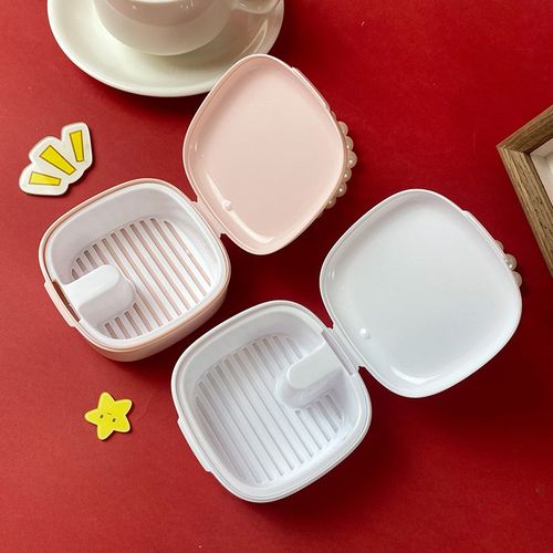 正畸保持器盒子隐适美牙盒假牙盒可爱女卡通携带浸泡便携手提款