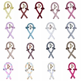 Sponge Hair Roller Heatless Curling Rod Headband Curls Hair