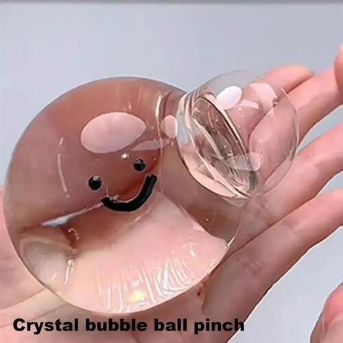 2pcs Taba Squishy Acne TPR Crystal Ball Solid Sphere Water B