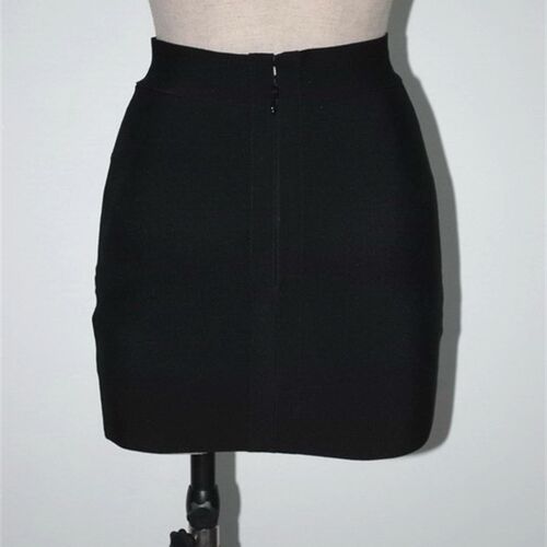 Ladies High Quality Rayon Black Thick Rayon Pencil Bandage S
