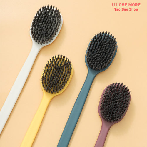 2pc Long-Handled Bathtub Shower Brush Bathroom Brush Body So