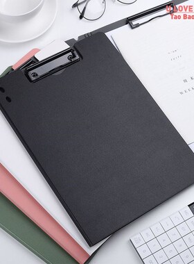 A4 File Folder Clipboard Writing Pad Memo Clip Board Double