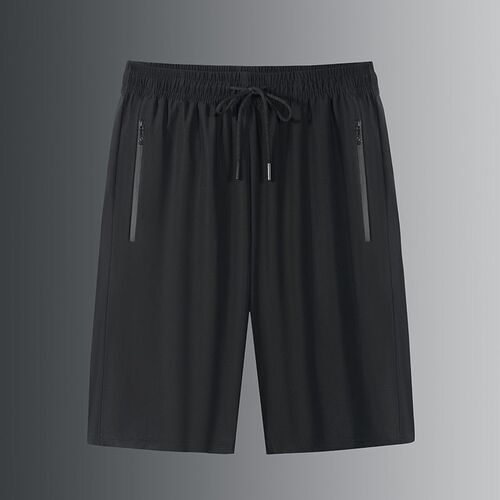 High Elastic Real Ice Silk Shorts Mens Summer Thin Casual F
