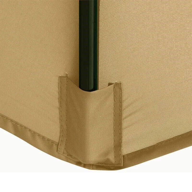 2/2.7/3 Meters Parasol Replacement Cloth Garden Parasol Cano