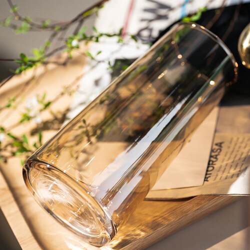 glass vase living room table decorative flower vase pieces
