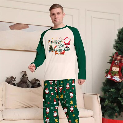 Christmas pajamas family set Xmas Men women kid baby pyjamas