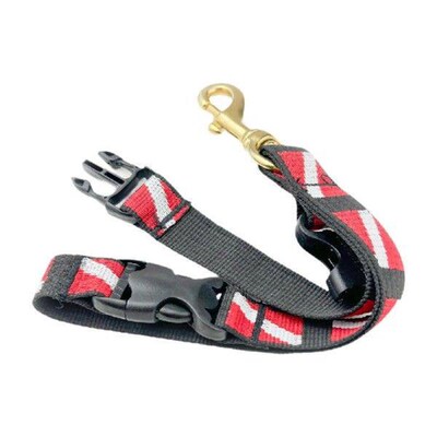 Scuba Fin & Mask Holder Strap with Clip Hook Scuba BC Fin