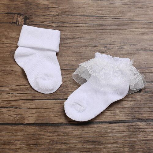 Simple Versatile Baby Shoes Socks 02 Years for Boys Girls by