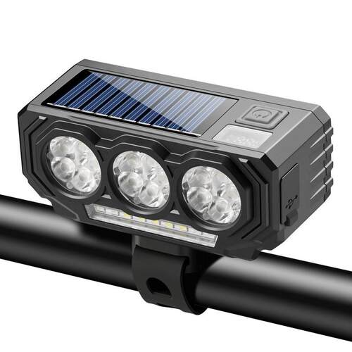 Bike Headlight 高亮自行车前灯夜骑旋转ABSLED远近光