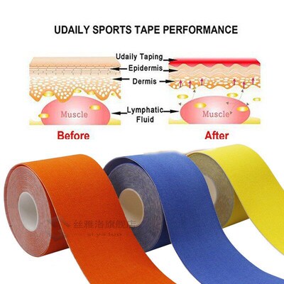 Kinesiology Tape Athletic Recovery Elastic Tape Kneepad Musc