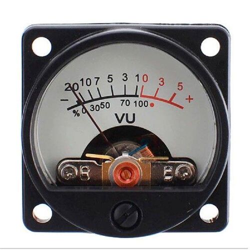 6V-12V VU Panel Meter Warm Back Light Recording VU Meter