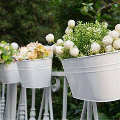 flowerpotHanging Flower Pots, Metal Iron Wall Flower Pots
