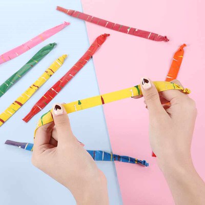 Rocket Strip Balloon Childrens Activity Set to Push Childre