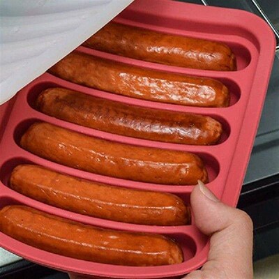 Silicone Hot Dog Mould DIY Hot Dog Box Silicone Sausage
