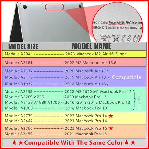 For macbook air m1 case Funda Macbook Pro 13 case for Laptop