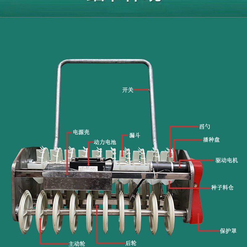 多功能电动大棚蔬菜药材等距播种机一勺一粒菠菜芹菜香菜精播机,农机/农具/农膜,播种栽苗器/地膜机,淘宝优惠券,粉丝福利购,淘宝优惠卷