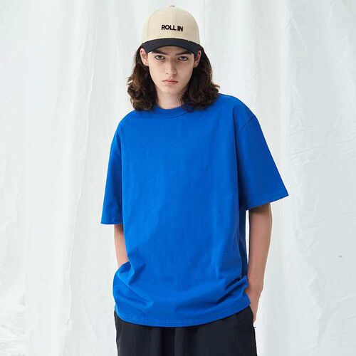 UNF heavy three needle neckline 310g short sleeve cotton bas