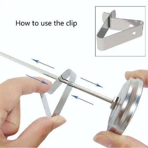 Q5WB Cooking Thermometer for Deep Fry Stainless Steel Probe