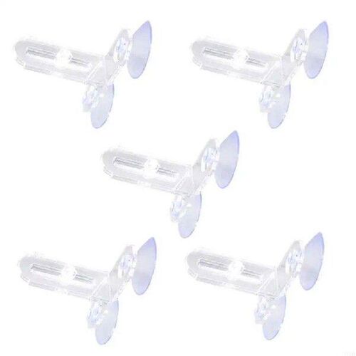 H4GD 5 Pcs Divider Clips Plastic Sheet Holder Suction Cups
