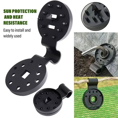 50/100Pcs Shade Cloth Clips Shade Fabric Clamps Grommets For