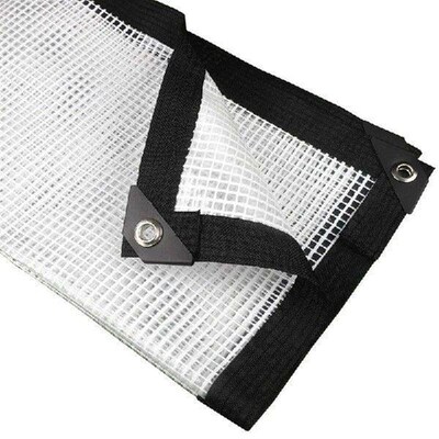 0.35mm Rainproof PE Tarpaulin Mesh Reinforced Rainproof