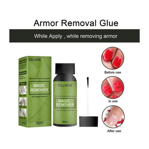 10/20/30ml Magic Remover Nail Gel Polish Remover UV Gel Poli