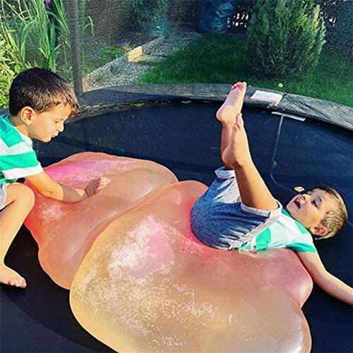1PC Solid Inflatable Squeeze Ball Transaparent Bubble Ball