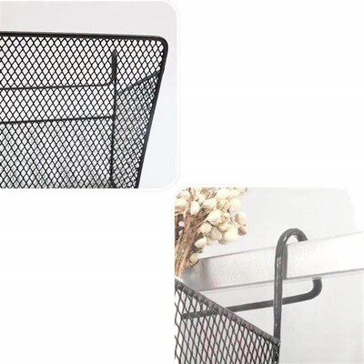 Bedside Storage Basket No-Drill Dormitory Bed Head Hanging B
