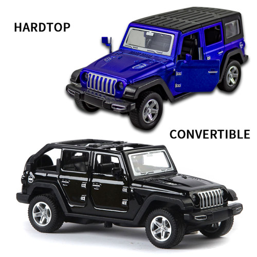 1:36 S  Wrangler Alloy Car Model Simulation Off-road Toy Veh