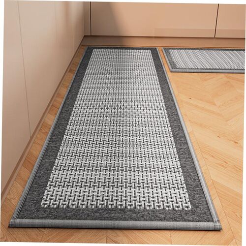 Kitchen floor mat Dirt resistant carpet woven mat编织垫子