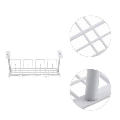 Under Desk Cable Tray Wire ganizer Basket Office Supplies