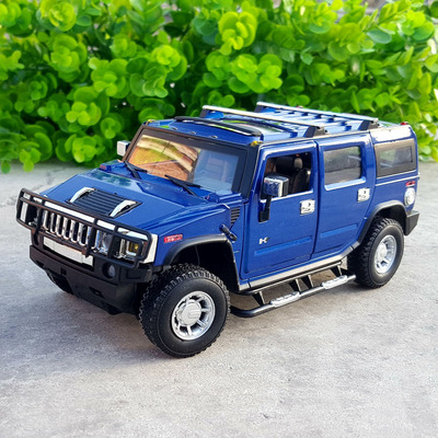1:24 HUMMER H2 Alloy Car Model Diecast & Toy Metal Off-road