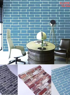 Brick Pattern Vinyl Home Waterproof Wallpapers Self-Adhesive