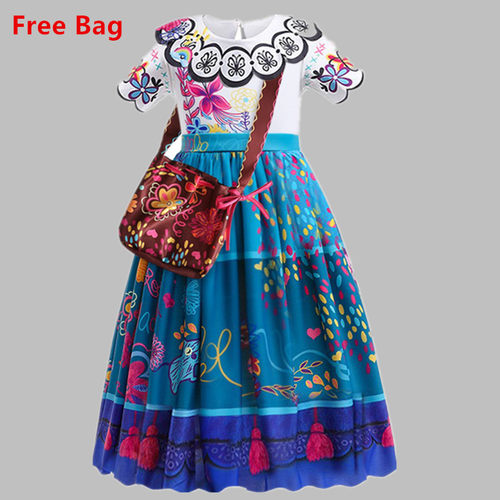 Fantasy Princess Dress Girls Halloween Cosplay Costume Sequi