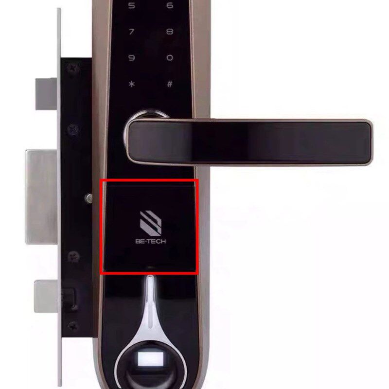 i8配件必达智能锁原厂原装配件钥匙盖锁芯盖电池盖后盖i9指纹密码