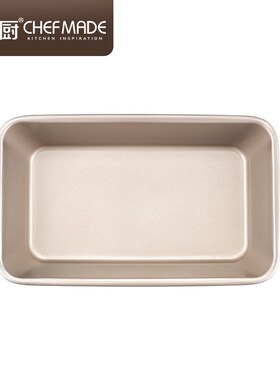 CHEFMADE学厨面包吐司不粘烤箱烤盘长方形模具芝士烤盘