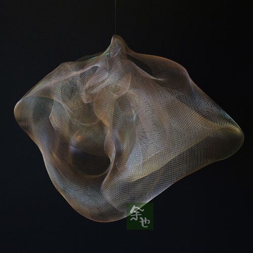 云雾网婚庆舞台空中吊顶装饰铁丝网纱 可塑创意DIY不锈钢花艺造型