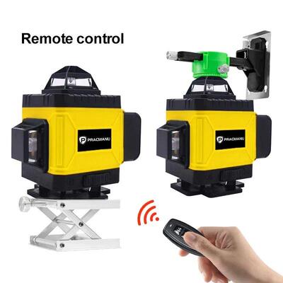 Pracmanu 16 Lnes 4D Laser Level Horzontal & Vertcal Cross Ln
